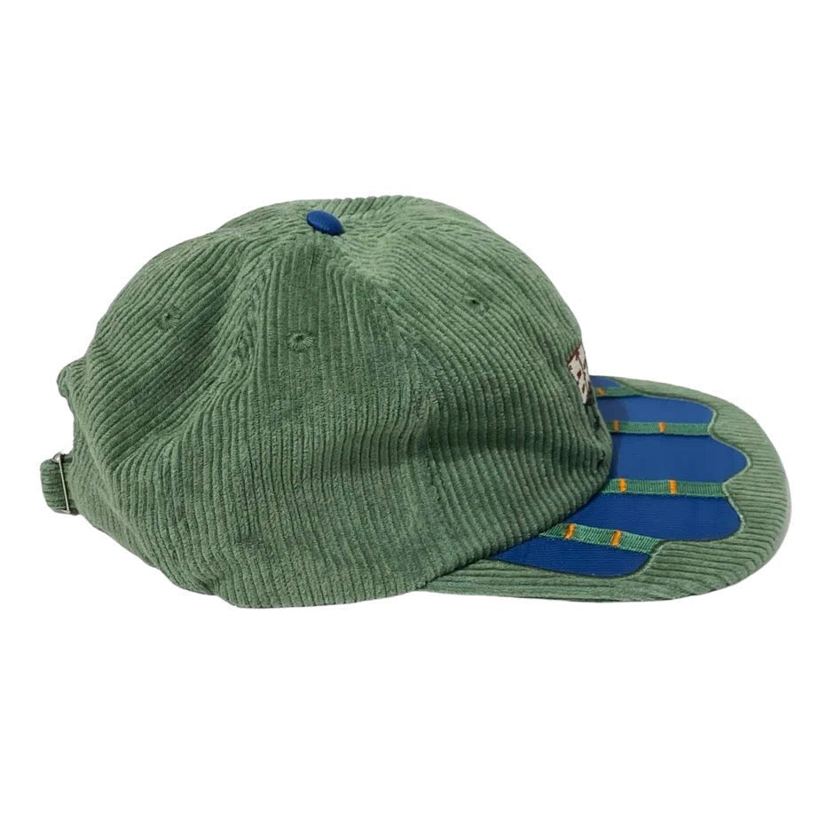 Brain Dead Sludge twill 6 panel cap Olive – EXTRO