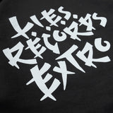 L.I.E.S. Records  EXTRO Exclusive sweat Black