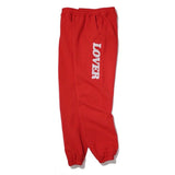 Bianca Chandon LOVER sweat pants Red  “10th Anniversary”