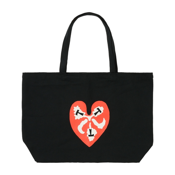 TTT (The Trilogy Tapes) Heart record bag / Black