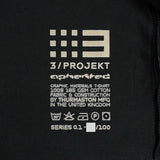 Paul Nicholson 3/PROJEKT Aphekted series 0.1 Tshirt / Black
