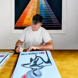 Paul Nicholson 3 Projekt APHEKTED series 03 : A2 Poster (直筆サイン、No.入り)