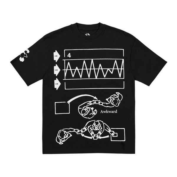 TTT Awkward graph Tshirt Black