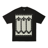 TTT (The Trilogy Tapes) Tetris teeth Tshirt / Black