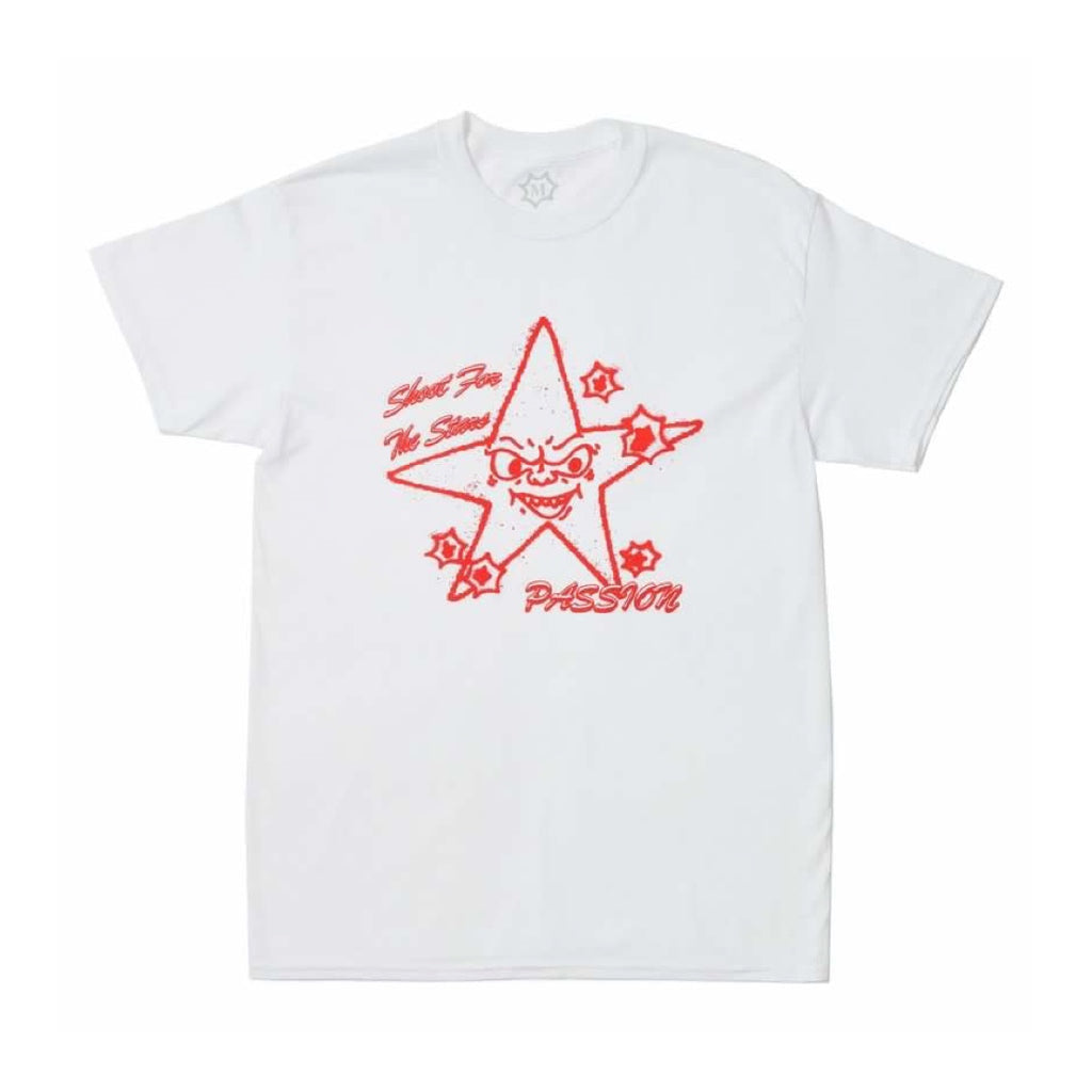 Passion Target practice Tshirt White – EXTRO