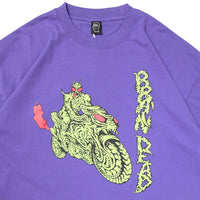 Brain Dead Goon rider Tshirt Purple