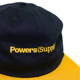 Powers New logo 6-panel cap Black/Golden yellow