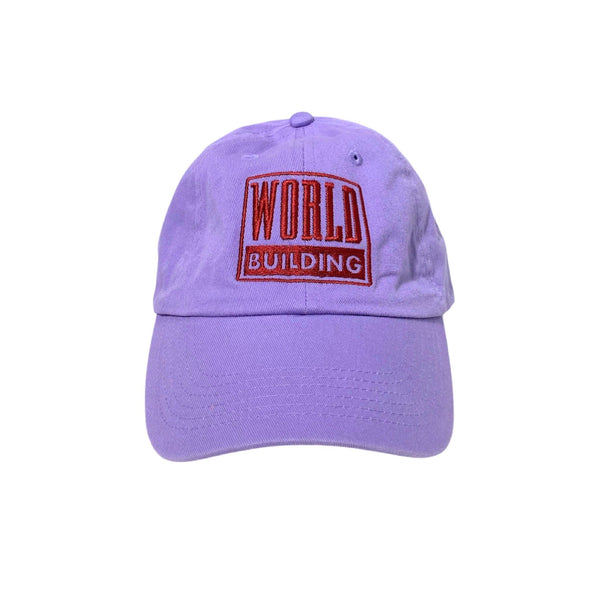 World Building Cotton cap Light purple