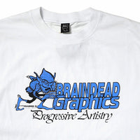 Brain Dead Progressive artistry Tshirt White