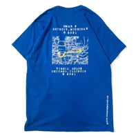 Virgil Abloh × Omar S Tshirt Blue – EXTRO