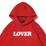 Bianca Chandon LOVER 10th Anniversary pullover hoodie Red “10th Anniversary”