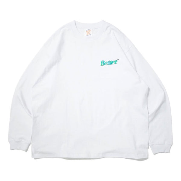 Better™️ Thermal print LS Tee White