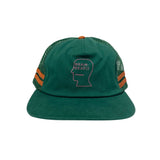 Brain Dead Logofead 5 panel trucker cap Mallard