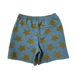 Awake NY Stars sweatshorts Teal/Mustard