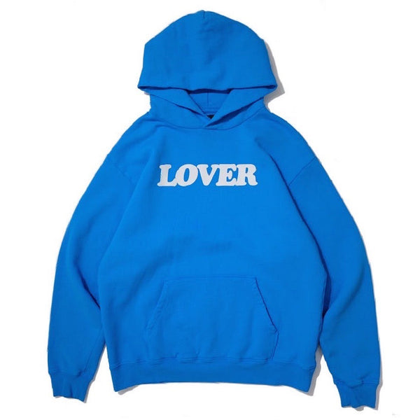Bianca Chandon LOVER pullover hoodie Blue “10th Anniversary” – EXTRO