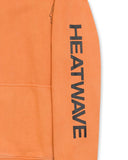 Brain Dead Heatwave hooded sweatshirt Orange