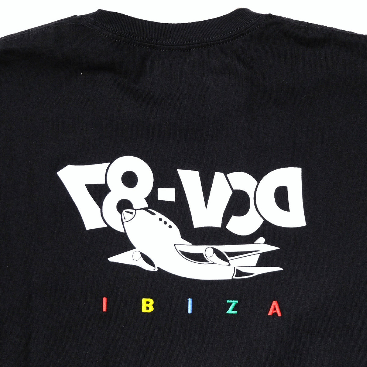 DCV ‘87 Ibiza Tshirt Black – EXTRO